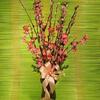 Ostern: Vasenstrauß mit Palmkätzchen, Bux und Kirschblüten (271)